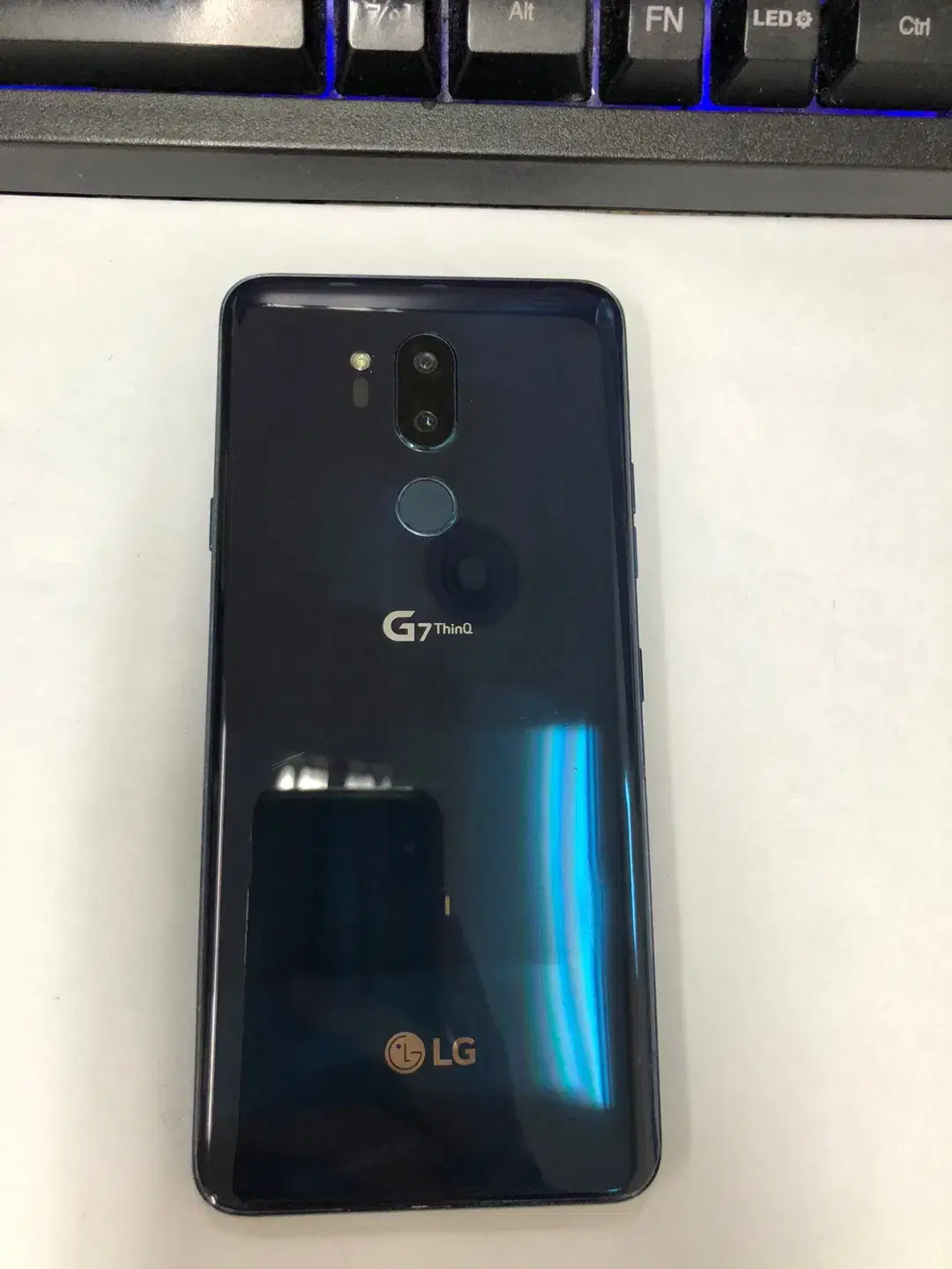 193482 LG G7 블루 A급 64GB 무잔상 자녀폰 효도폰 업무폰